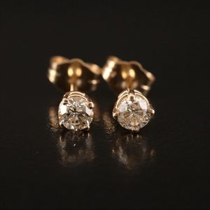 14K 0.44 CTW Diamond Stud Earrings